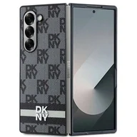 Etui i futerały do telefonów - DKNY Chequered Pattern Printed Stripes DKHCZFD6PCPTSSK do Samsung Galaxy Z Fold6 - miniaturka - grafika 1