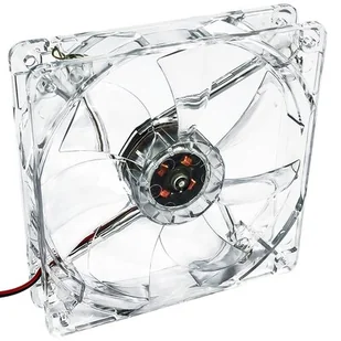 Akyga Akyga Wentylator systemowy 12cm LED biały AW-12A-WH Molex - Chłodzenie procesora - miniaturka - grafika 1