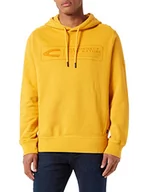 Bluzy męskie - camel active Bluza męska, żółty, L - miniaturka - grafika 1