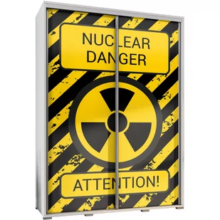 Szafa 155 z Grafiką Nuclear Danger Penelopa Maridex Biały Mat - Szafy - miniaturka - grafika 1