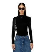 Dresy damskie - maglie donna diesel a10399 oblan t-mokky-ls-microdiv 9xx - miniaturka - grafika 1