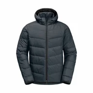 Kurtki i kamizelki sportowe męskie - Męska kurtka puchowa Jack Wolfskin COLONIUS JKT M RDS dark navy - 2XL - miniaturka - grafika 1