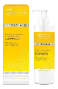 Bielenda Professional PROFESSIONAL SUPREMELAB Barrier Renev Regenerujący balsam do twarzy i ciała z ceramidami, 190ml - Balsamy i kremy do ciała - miniaturka - grafika 1