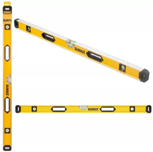 Stanley Poziomica skrzynkowa 120 cm DEWALT (DWHT0-43248) - Poziomice, łaty, miary - miniaturka - grafika 1