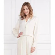 Koszule damskie - DKNY Satynowa koszula | Regular Fit - miniaturka - grafika 1