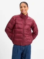 Kurtki damskie - Levi's Damska kurtka puchowa Kobiety czerwony jednolity, S - miniaturka - grafika 1