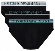 Majtki męskie - EMPORIO ARMANI UNDERWEAR ORYGINALNE SLIPY MĘSKIE 3-PACK BOX XL - miniaturka - grafika 1