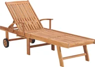 Leżaki ogrodowe - Elior Drewniany leżak ogrodowy - Algero 2X - miniaturka - grafika 1