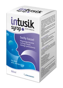 NOVASCON Intusik syrop 100 ml |  OD 199 PLN! - Przeziębienie i grypa - miniaturka - grafika 1