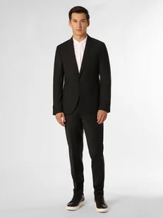 Cinque Garnitur męski Mężczyźni Slim Fit czarny jednolity, 42 - Garnitury - miniaturka - grafika 1