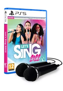 Lets Sing 2022 + 2 mikrofony GRA PS5 - Gry PlayStation 5 - miniaturka - grafika 1