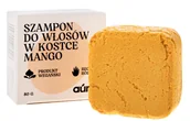 Szampony do włosów - Auna Szampon do włosów w kostce Mango 80g - miniaturka - grafika 1