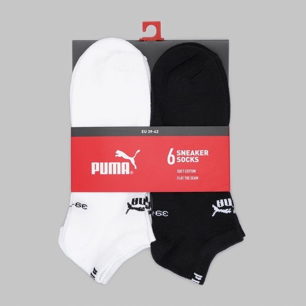 Puma Skarpety Elements Sneaker 6-Pack 93899904 R 35-38