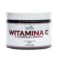 Suplementy naturalne - INVENT FARM Witamina C z acerolą i aronią 250g Invent Farm L-kwas askorbinowy malpighia glabra L - miniaturka - grafika 1