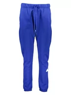 Spodnie sportowe damskie - adidas Spodnie dresowe w kolorze niebieskim - miniaturka - grafika 1