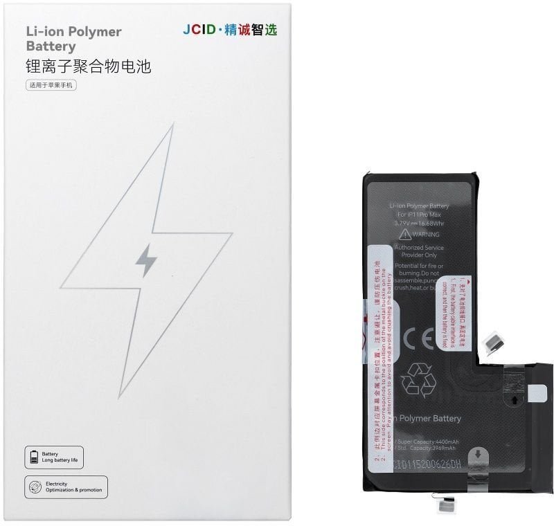 JCID Bateria do iPhone 11 Pro Max zwiększona pojemność