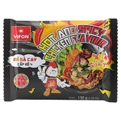 Zupy w płynie - Vifon Danie z nudlami o smaku kurczaka bardzo ostre 130 g - miniaturka - grafika 1