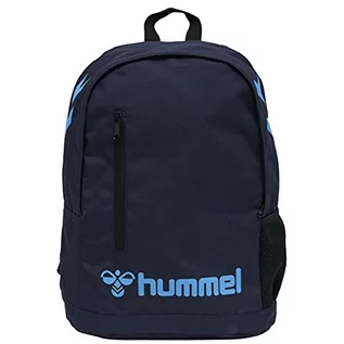 Torby męskie - Hummel Hmlaction Sports back pack czarny Black Iris/Atomic Blue jeden rozmiar 209026 - grafika 1