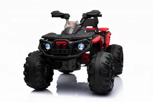 Super-Toys MEGA WIELKI QUAD MAVERICK Z NAPĘDEM 4X4, AMORTYZATORY, MIĘKKIE KOŁA,/BBH3588 BBH-3588-CZERWONY - Pojazdy elektryczne dla dzieci - miniaturka - grafika 1