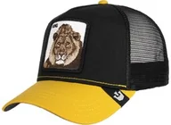 Czapki i chusty sportowe męskie - Czapka The King Lion Twotone by Goorin Bros., czarno-żółty, One Size - miniaturka - grafika 1