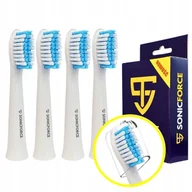 Końcówki do szczoteczek elektrycznych - Końcówki do Panasonic - 4 sztuki Zamienniki Białe - miniaturka - grafika 1