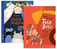 Powieści i opowiadania - Pakiet Kocia szajka i tajemnica zniknięcia śledzi, Tolo i Bolo ratują Lisią Górkę - Agata Romaniuk, Anna Oparkowska - książka - miniaturka - grafika 1