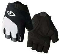 Rękawiczki rowerowe - Rękawiczki męskie GIRO BRAVO GEL krótki palec biały czarny - miniaturka - grafika 1