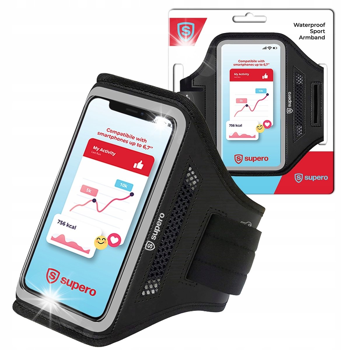 Etui na telefon do Biegania 7 tel opaska pokrowiec na ramie reke armband