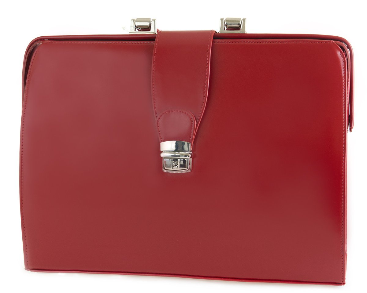 Aktówka Damska Allison - Stefania Czerwony