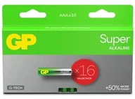 Baterie i akcesoria - Baterie alkaliczne AAA/LR03 GP Super Alkaline 24A21-DBV16 16 szt. - miniaturka - grafika 1