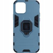 Etui i futerały do telefonów - Bizon Etui Case Armor Ring iPhone 12 / 12 Pro niebieskie BCARIP12/12PBL - miniaturka - grafika 1