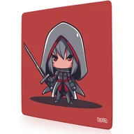 Podkładki pod mysz - PODKŁADKA POD MYSZ MYSZKĘ Chibi Zabójczyni 30x30 TILT Prezent Wytrzymała - miniaturka - grafika 1
