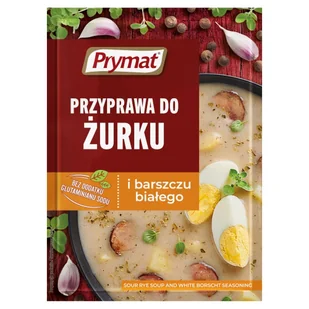 Prymat Przyprawa do żurku i barszczu białego 25 g - Przyprawy i zioła sypkie - miniaturka - grafika 1