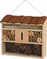 Karmniki dla ptaków - ProGarden Domek dla owadów z drewnianym daszkiem, 29,5 x 10 x 28,5 cm - miniaturka - grafika 1