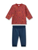 Rampersy - Sanetta Piżama w kolorze czerwono-granatowym - miniaturka - grafika 1