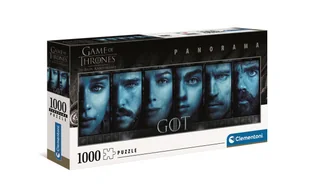 Clementoni Puzzle 1000 Panorama Game of Thrones - Puzzle - miniaturka - grafika 1