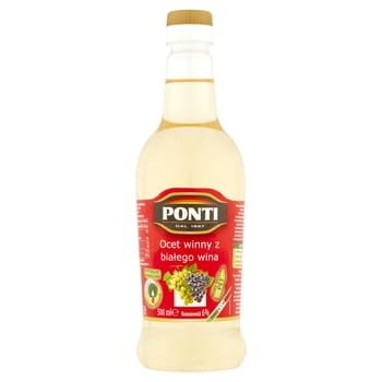 Ocet Winny Biały Ponti 500Ml