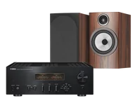 Zestawy stereo - Yamaha A-S1200 (czarny) + 706 S3 (mokka) - miniaturka - grafika 1