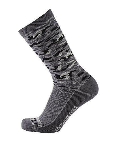 Showers Pass męskie lekkie oddychające Crosspoint wodoodporne skarpety Szary Moro 2X-Large/Size UK 11.5 - 14.4