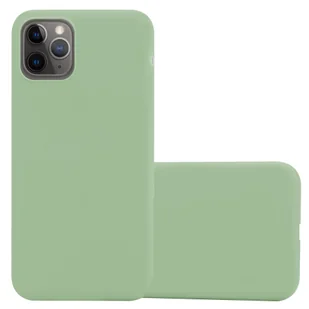 Etui Cadorabo do Apple iPhone 13 PRO w kolorze zielonym, silikonowe etui TPU na telefon komórkowy - Etui i futerały do telefonów - miniaturka - grafika 1