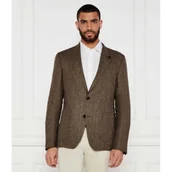 Marynarki męskie - Joop! Lniana marynarka Hoverest12 | Slim Fit - miniaturka - grafika 1