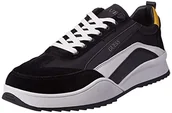 Trampki męskie - Guess Męskie trampki Monte Sneaker, biało-czarne, 40 EU - miniaturka - grafika 1