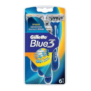 Gillette Blue 3 6szt Maszynka do golenia - Maszynki do golenia i wkłady - miniaturka - grafika 3