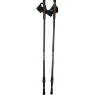 Kije trekkingowe - Campus Siggo Nordic Walking Pole Cu0704321400 Unisex Kijki Nordic Walking Czarne - miniaturka - grafika 1