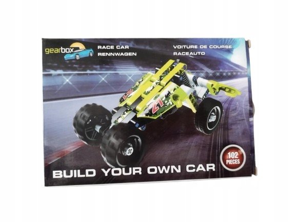 Zestaw Klocków do Składania Auto Wyścigówka - D718