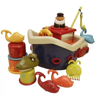 B.Toys zabawka do kąpieli Statek, zestaw - Zabawki do kąpieli - miniaturka - grafika 1