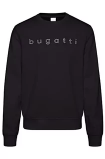 Swetry męskie - Bugatti Sweter męski, Dunkelblau, S - grafika 1