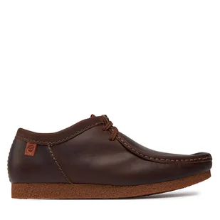 Mokasyny Clarks Shacre II Run 261594327 Brązowy - Mokasyny męskie - miniaturka - grafika 1
