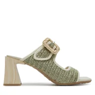 Klapki i japonki damskie - Klapki Hispanitas Miami RHV254048 Zielony - miniaturka - grafika 1