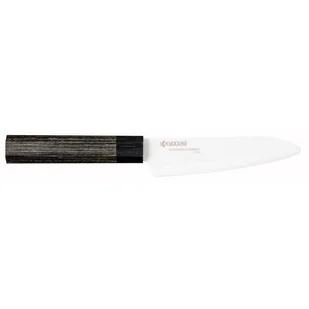 Kyocera Nóż pojedynczy uniwersalny 13cm drewniana rączka Fuji FJ-130WH - Noże kuchenne - miniaturka - grafika 1